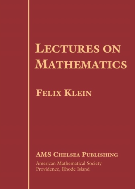 Lectures on Mathematics, Hardback Book