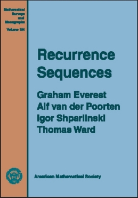Recurrence Sequences, Hardback Book