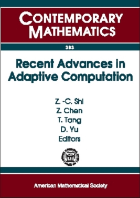 Recent Advances in Adaptive Computation, Paperback / softback Book