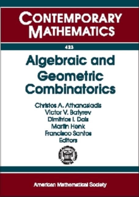 Algebraic and Geometric Combinatorics, Paperback / softback Book