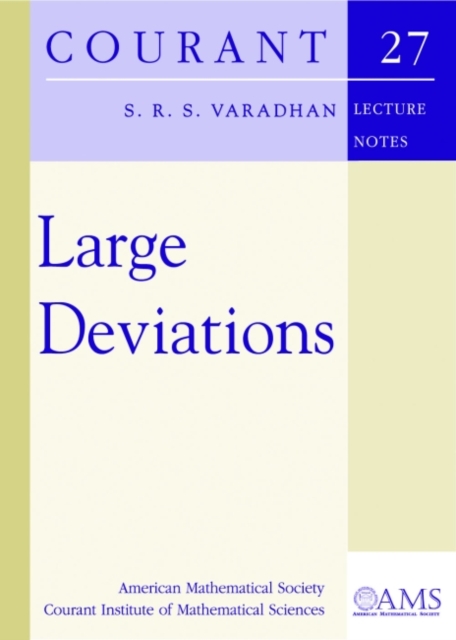 Large Deviations, Paperback / softback Book