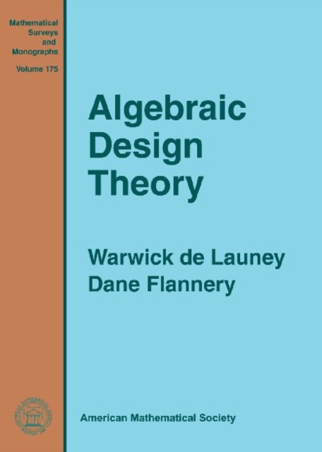 Algebraic Design Theory, Hardback Book