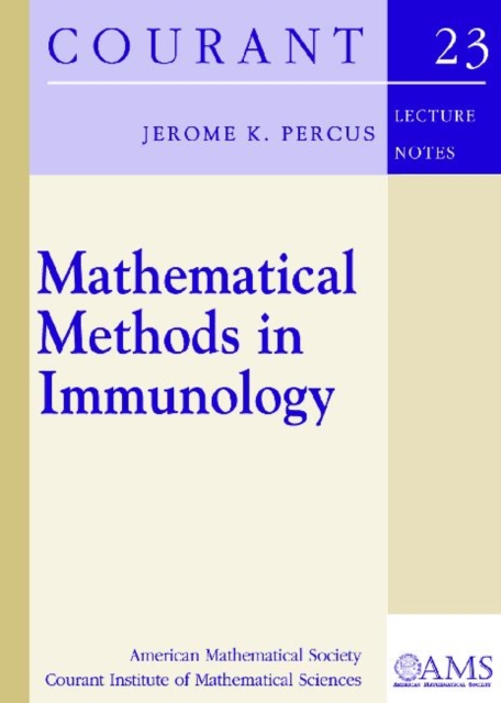 Mathematical Methods in Immunology, Paperback / softback Book