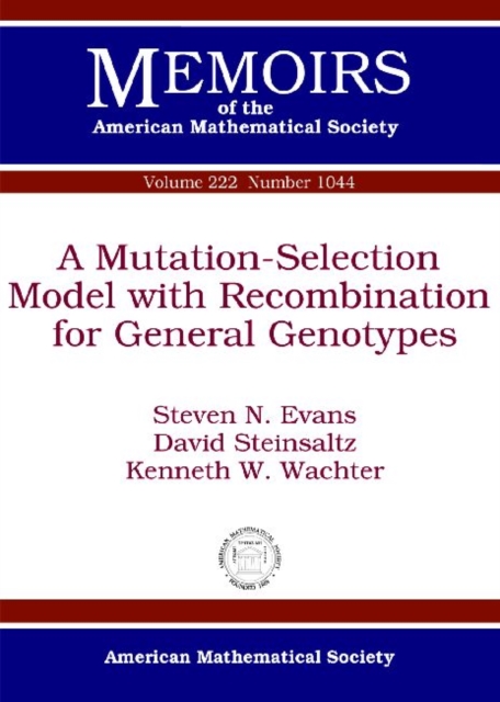 A Mutation-Selection Model with Recombination for General Genotypes, Paperback / softback Book