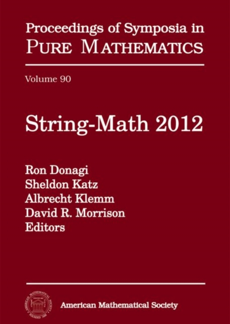 String-Math 2012, Hardback Book