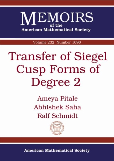 Transfer of Siegel Cusp Forms of Degree 2, Paperback / softback Book