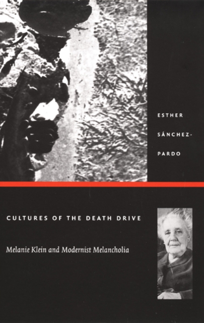 Cultures of the Death Drive : Melanie Klein and Modernist Melancholia, Hardback Book