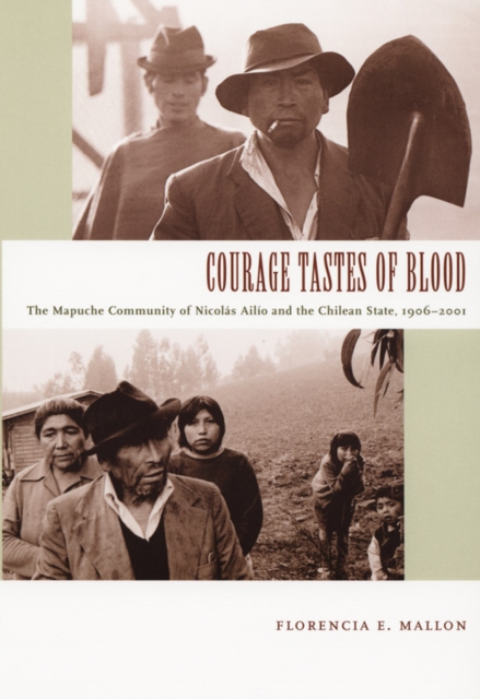Courage Tastes of Blood : The Mapuche Community of Nicolas Ailio and the Chilean State, 1906-2001, Hardback Book