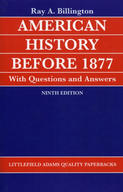 American History before 1877 with Questions and Answers, Paperback / softback Book