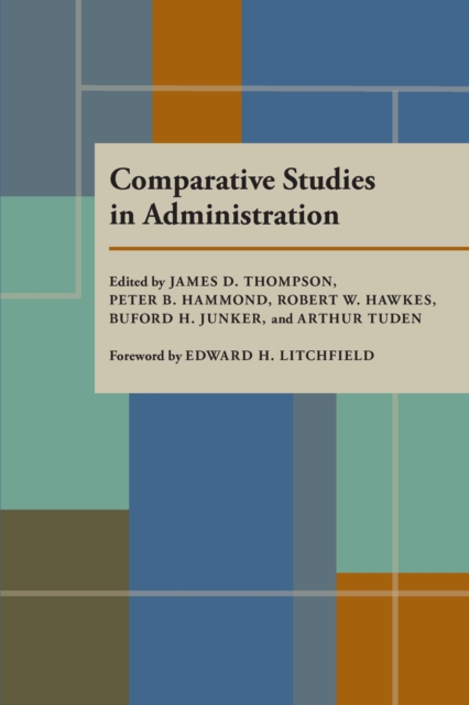 Comparative Studies in Administration, PDF eBook