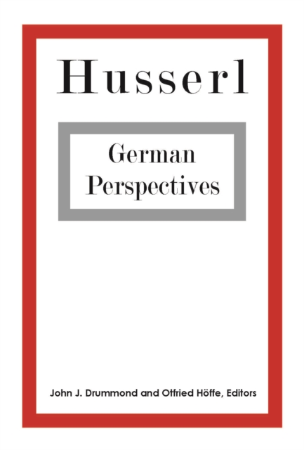 Husserl : German Perspectives, Hardback Book