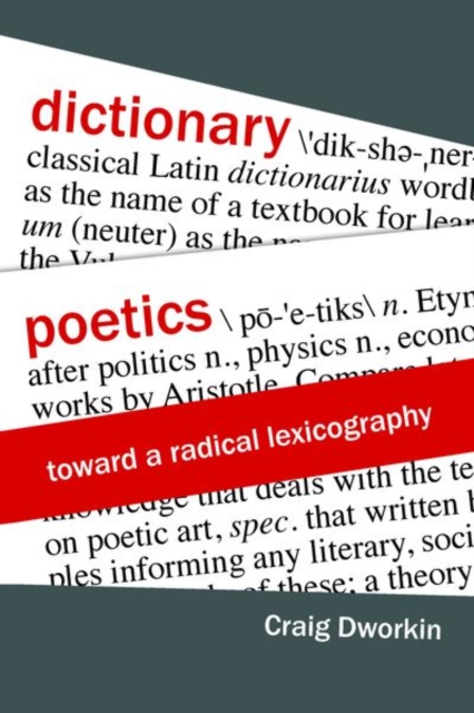 Dictionary Poetics : Toward a Radical Lexicography, Hardback Book