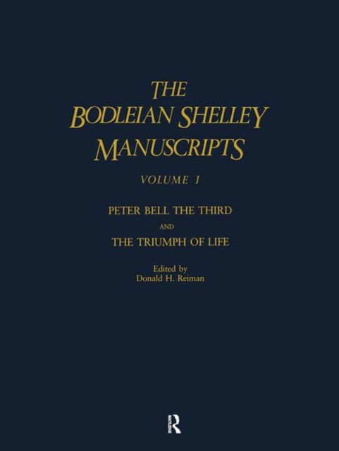 The Bodleian Shelley Manuscripts, Hardback Book