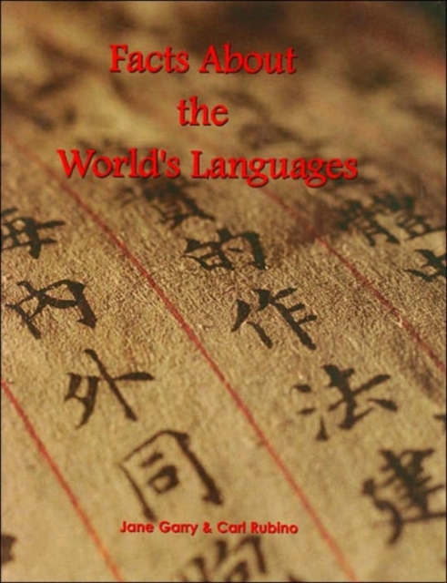 Facts About the World's Languages, Hardback Book