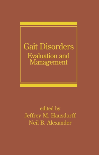 Gait Disorders : Evaluation and Management, Hardback Book