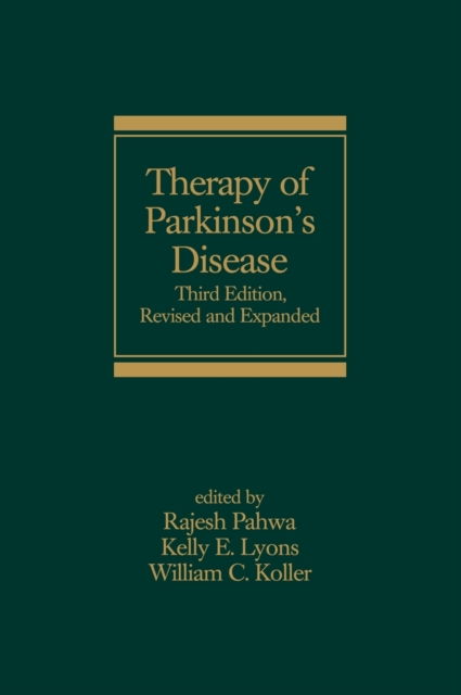 Therapy of Parkinson's Disease, Hardback Book