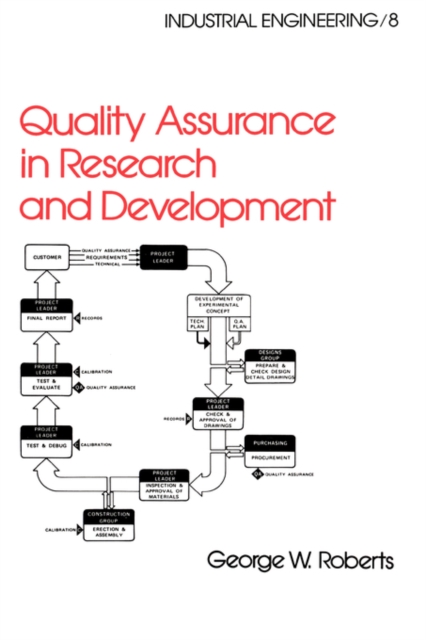 Quality Assurance in Research and Development, Hardback Book