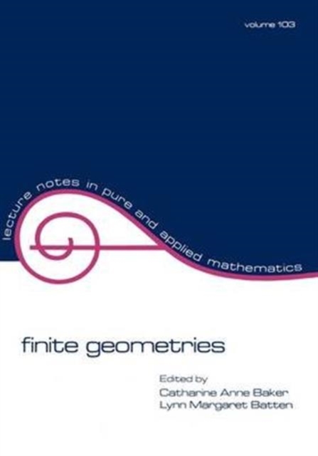 Finite Geometries, Paperback / softback Book