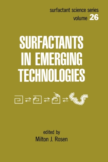 Surfactants in Emerging Technology, Hardback Book