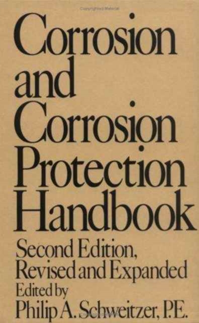 Corrosion and Corrosion Protection Handbook, Hardback Book