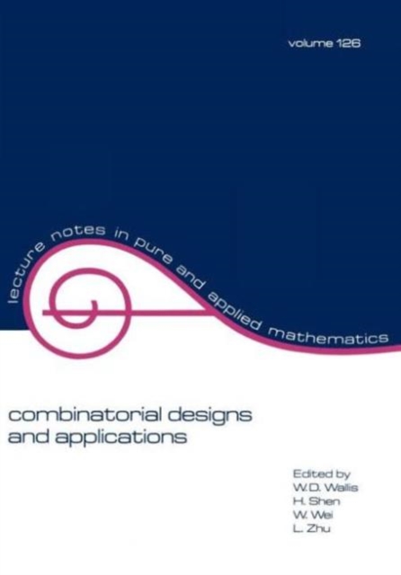 Combinatorial Designs and Applications, Paperback / softback Book