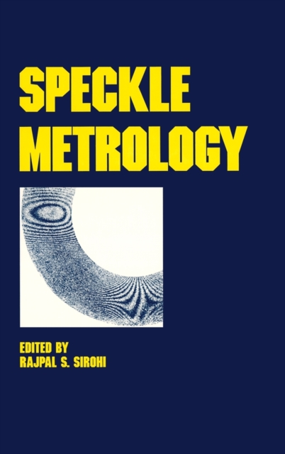 Speckle Metrology, Hardback Book