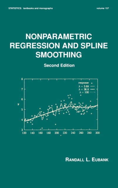 Nonparametric Regression and Spline Smoothing, Hardback Book