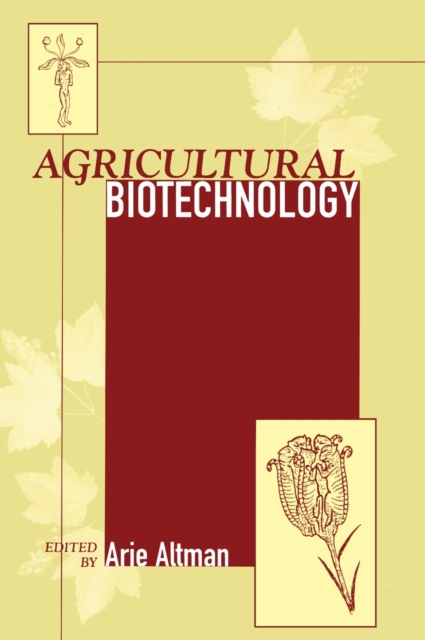 Agricultural Biotechnology, Hardback Book