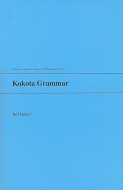 Kokota Grammar, Paperback / softback Book