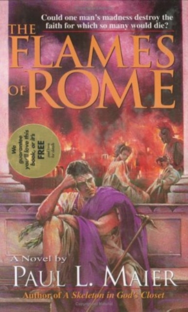 The Flames of Rome - A Novel, Hardback Book