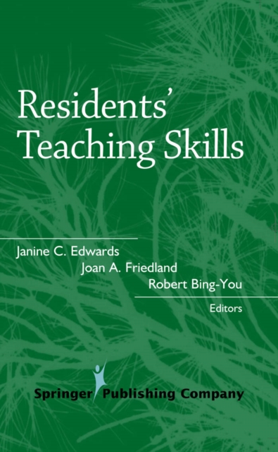 Residents' Teaching Skills, Hardback Book