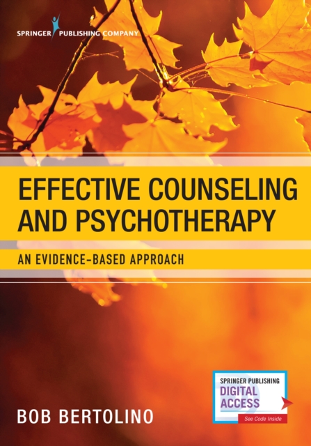 Effective Counseling and Psychotherapy : An Evidence-Based Approach, Paperback / softback Book