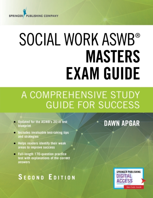 Social Work ASWB Masters Exam Guide : A Comprehensive Study Guide for Success, Paperback / softback Book
