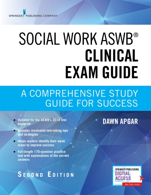 Social Work ASWB Clinical Exam Guide : A Comprehensive Study Guide for Success, Paperback / softback Book