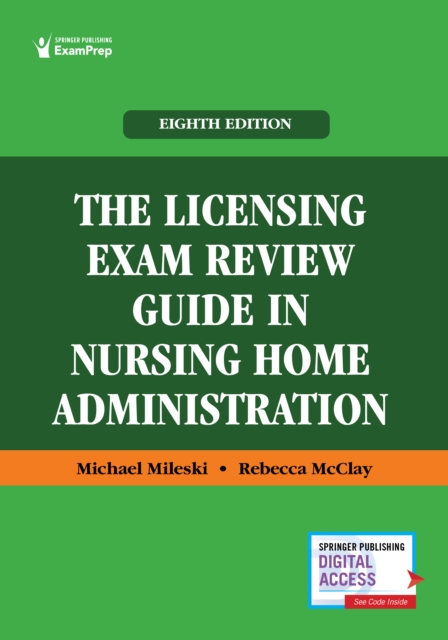 The Licensing Exam Review Guide in Nursing Home Administration, Paperback / softback Book