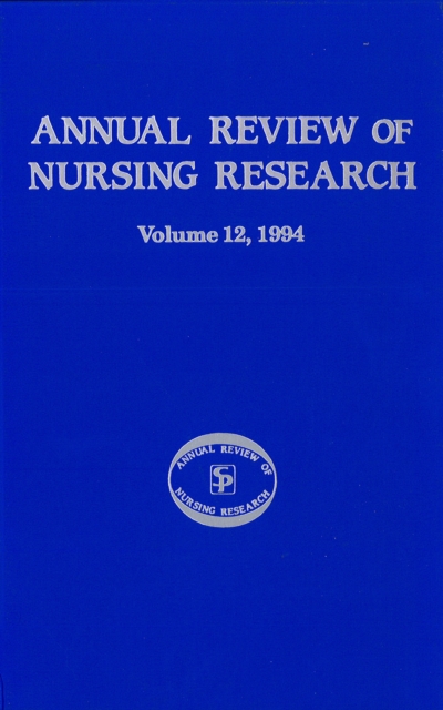Annual Review of Nursing Research, Volume 12, 1994 : Focus on Significant Clinical Issues, PDF eBook