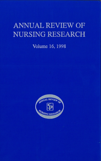 Annual Review of Nursing Research, Volume 16, 1998 : Health Issues in Pediatric Nursing, PDF eBook