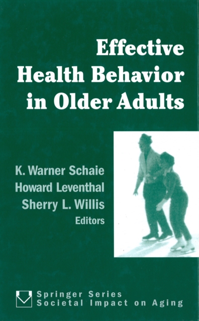 Effective Health Behavior in Older Adults, PDF eBook