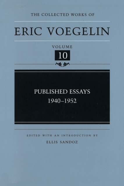 Published Essays, 1940-1952 (CW10), Hardback Book