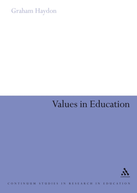 Values in Education, EPUB eBook