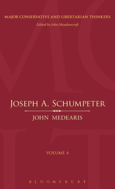 Joseph A. Schumpeter, Hardback Book