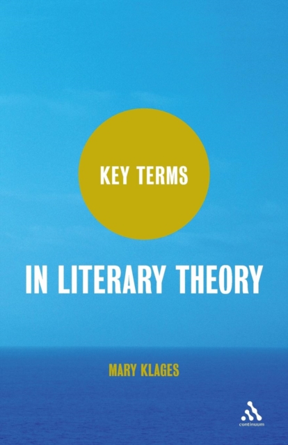 Key Terms in Literary Theory, Paperback / softback Book