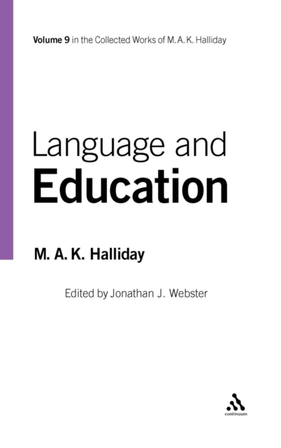 Language and Education : Volume 9, Hardback Book