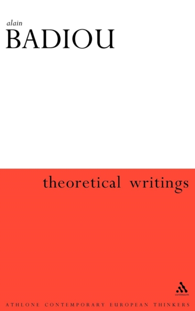 Theoretical Writings, Hardback Book