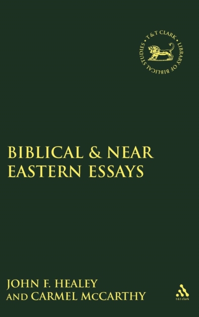 Biblical & Near Eastern Essays, Hardback Book
