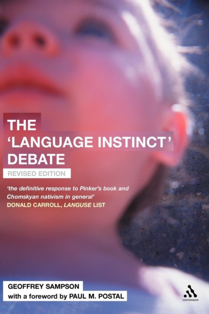 The 'Language Instinct' Debate, Paperback / softback Book