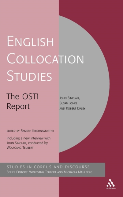 English Collocation Studies : The OSTI Report, Hardback Book
