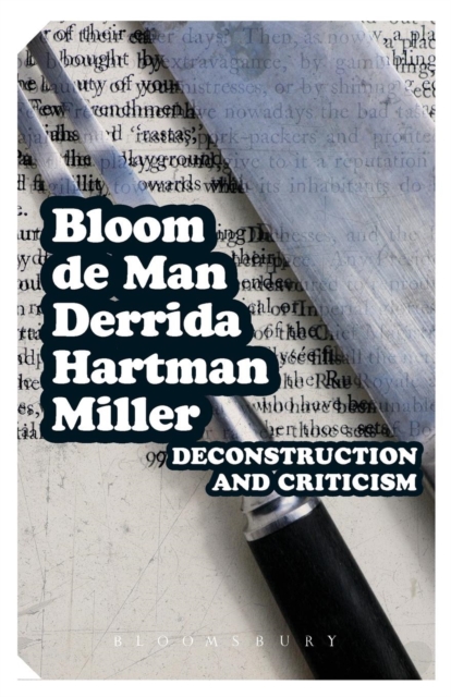 Deconstruction and Criticism, Paperback / softback Book