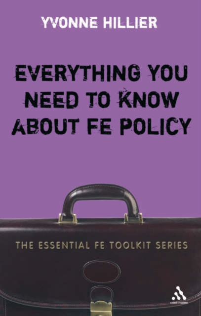 Everything you need to know about FE Policy, Paperback / softback Book