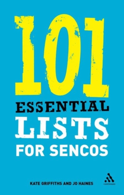 101 Essential Lists for SENCOs, Paperback / softback Book